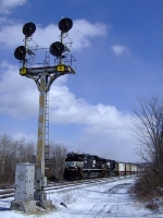 169 passing the old signals at Gage road